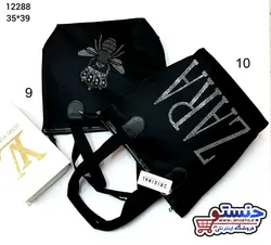 کیف زنانه طرح منجوق دار کد 12288