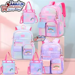 کوله پشتی پسرانه و دخترانه فانتزی خارجی DDYINUO عروسک دار خرسی کد 20252