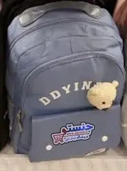 کوله پشتی پسرانه و دخترانه فانتزی خارجی DDYINUO عروسک دار خرسی کد 20252