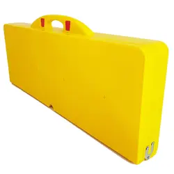 میز و صندلی 4 نفره تاشو رنگ زرد