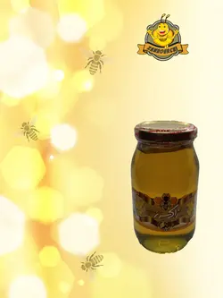 عسل چهل گیاه بدون موم شیشه