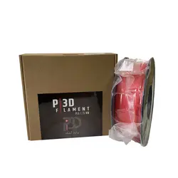 فيلامنت PLA پارت آیتک قطر 1.75 (قرمز) / Filament 1.75 PLA Pi3d