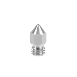 نازل (1.0MM) استیل اکسترودر Mk8 فیلامنت 1.75میلیمتر / 1.0mm Mk8 Nozzle Sainless Steel 1.75mm