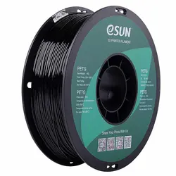 فيلامنت پی تی جی ایسان (مشکی مات) / Filament eSUN PETG - Solid Black