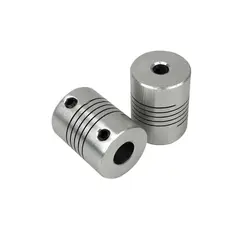 کوپلینگ انعطاف پذیر 8x8x25 ویژه پرینترهای سه بعدی / Flexible coupling 8x8x25mm