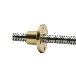 لید اسکرو 1 متری T10 به همراه مهره / Lead Screw Tr10X8 with nut 1000mm