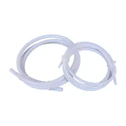 لوله متریال تفلون رول یک متری با قطرخارجی 4 و قطر داخلی 2 میلی متر / PTFE Teflon Tube 2x4mm in 1m