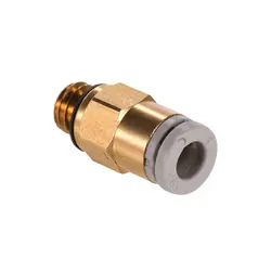 رابط پنوماتیک KJH 04-M6 رزوه 6 لوله 4 به 2 میلی متر / KJH 04-M6 4*2mm Pneumatic Connector