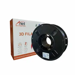 فيلامنت PLA مارک Anet قطر 1.75 میلیمتر ( مشکی ) / Filament PLA 1.75mm Anet - Black