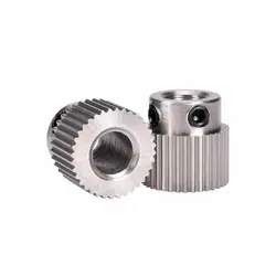 پولی اکسترودر 36 دندانه MK8 قطر داخلی 5mm پرینتر سه بعدی /   Extruder Pulley 36Teeth Bore 5mm Drive Gear for 1.75mm