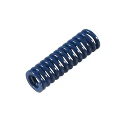 فنر آبي رنگ تنظيم سطح هيت بد پرينتر سه بعدي / Blue strong spring OD10x25mm