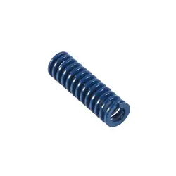 فنر آبي رنگ تنظيم سطح هيت بد پرينتر سه بعدي / Blue strong spring OD10x25mm