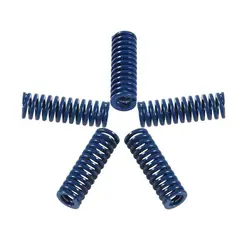 فنر آبي رنگ تنظيم سطح هيت بد پرينتر سه بعدي / Blue strong spring OD10x25mm