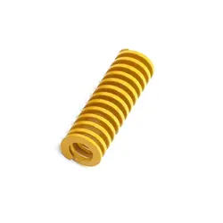 فنر زرد رنگ تنظيم سطح هيت بد پرينتر سه بعدی / Yellow strong spring OD10x25mm