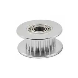 پولی هرزگرد 20 دندانه GT2-20 مخصوص پرینتر سه بعدی شافت 5 میلیمتری / Pulley GT2 bore 5mm with 20 teeth