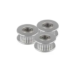 پولی هرزگرد 20 دندانه GT2-20 مخصوص پرینتر سه بعدی شافت 5 میلیمتری / Pulley GT2 bore 5mm with 20 teeth
