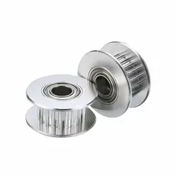 پولی هرزگرد 20 دندانه GT2-20 مخصوص پرینتر سه بعدی شافت 5 میلیمتری / Pulley GT2 bore 5mm with 20 teeth