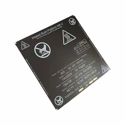 هیت بد تمام آلومینیومی MK2 با ضخامت 2 میلیمتر / MK2 Aluminium Heated Print Bed 12/24V Heatbed