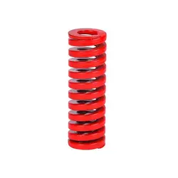 فنر قرمز رنگ تنظيم سطح هيت بد پرينتر سه بعدي / Red strong spring OD10x25mm