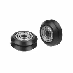 چرخ هرزگرد روباتيکی دو بلبرینگی وی اسلات / Openbuilds POM DUAL V wheel
