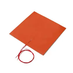 هیت بد (ميز گرم) سيليکونی با ابعاد 800×800 میلیمتر / Silicone Heat Bed 800×800mm