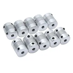 کوپلینگ انعطاف پذیر 5x10x25 ویژه پرینترهای سه بعدی / Flexible coupling 5x10x25