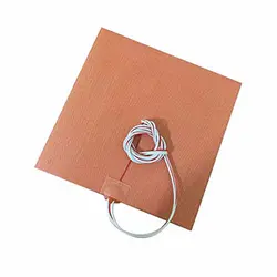 هیت بد (ميز گرم) سيليکونی با ابعاد 300×300 میلیمتر / Silicone Heat Bed 300×300mm