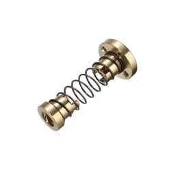 مهره لید اسکرو 8 میلیمتری ضد تنش (آنتی بکلش) / T8 Anti Backlash Spring Loaded Nut