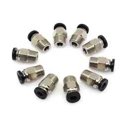 رابط پنوماتیک PC04-01 (مشکی رنگ) / Pneumatic Connector PC04-01