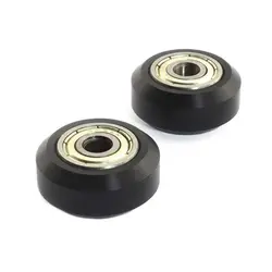 چرخ هرزگرد روباتيکی 24x5x11 میلیمتر /  CNC Openbuilds POM Wheel With Bearings Big Models