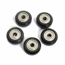 چرخ هرزگرد روباتيکی 24x5x11 میلیمتر /  CNC Openbuilds POM Wheel With Bearings Big Models