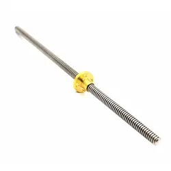 لید اسکرو 30 سانتی متری T8 به همراه مهره / Lead Screw Tr8 with nut 300mm