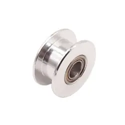 پولی هرزگرد بدون دندانه GT2 شفت 5 میلیمتر / Pulley Wheel bore 5mm without teeth