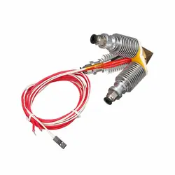 اکسترودر سه رنگ E3D V6  الماسی / E3D V6 MULTI COLOR-Diamond Extruder