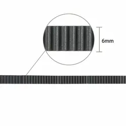 تسمه GT2 با عرض 6 میلی متر / GT2 Timing Belt 6mm Width for 3D Printer