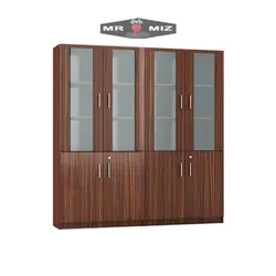 کتابخانه قاب دار شیشه ای کد d648