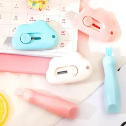 کاتر کاغذ طرح ابر و خرگوش Cute rabbit and cloud mini portable utility cutter