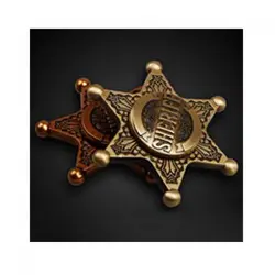 اسپینر اسپینر فلزی طرح کلانتر - Sheriff Metal Fidget Spinner