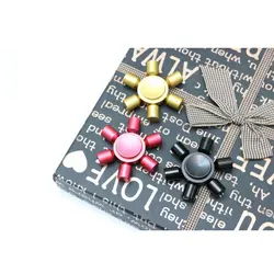 اسپینر فلزی شش پره با قابلیت کم کردن پره ها - Fidget Spinner