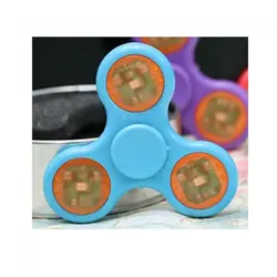 اسپینر پلاستیکی LED Fidget Spinner - اسپینر چراغ دار رنگی