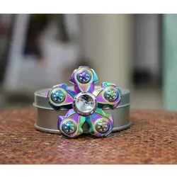 اسپینر فلزی Focus Fidget Spinner اسپینر فلزی 5 پره رنگین کمانی