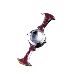 اسپینر فلزی Metal Tow Blade Sword Fideget Spinner - اسپینر فلزی دو پره شمشیری