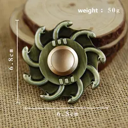 اسپینر فلزی Focus Fidget Spinner اسپینر فلزی 9 پر طرح ماهی