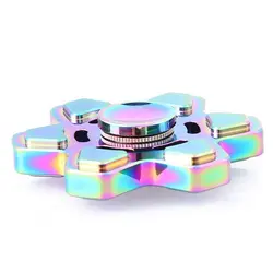 اسپینر فلزی رنگین کمانی Focus Fidget Spinner Fidget Spinner Fidget Spinner
