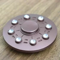 اسپینر گرد فلزی برند فوکوس Focus brand metal round spinner