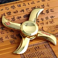 اسپینر فلزی اسپینر فلزی چهار پره طرح شمشیر - Sword Metal Blade Fidget Spinner