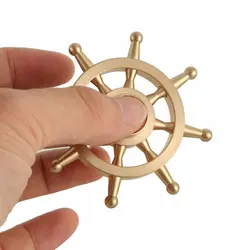 اسپینر فلزی Focus Fidget Spinner اسپینر فلزی 8 پره طرح سکان کشتی