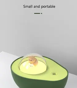 دستگاه بخور طرح آووکادو Avocado 210ML wireless desktop air humidifier