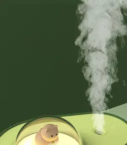 دستگاه بخور طرح آووکادو Avocado 210ML wireless desktop air humidifier