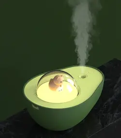 دستگاه بخور طرح آووکادو Avocado 210ML wireless desktop air humidifier